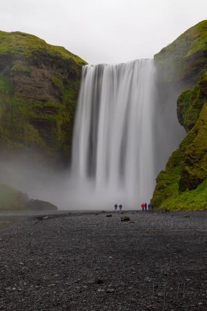 Skogafoss waterfalls