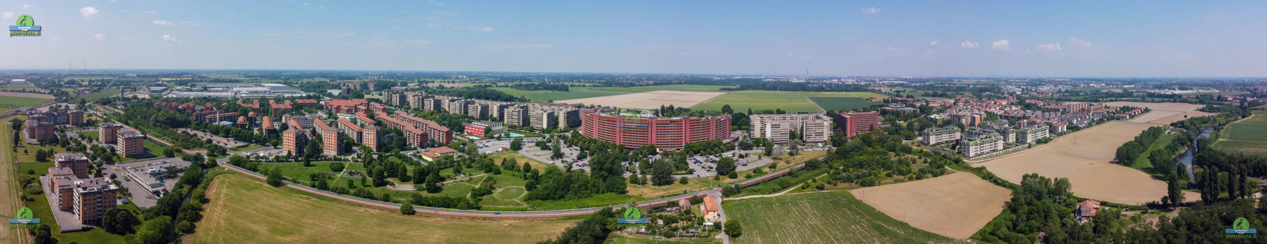 Panorama di Pieve Emanuele