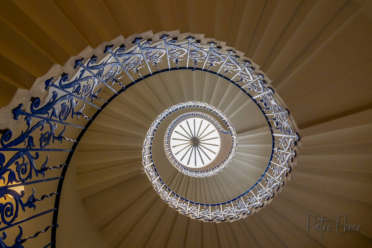 The tulip staircases in London