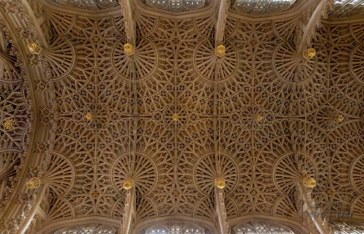 The ceiling of Westminister Abbey