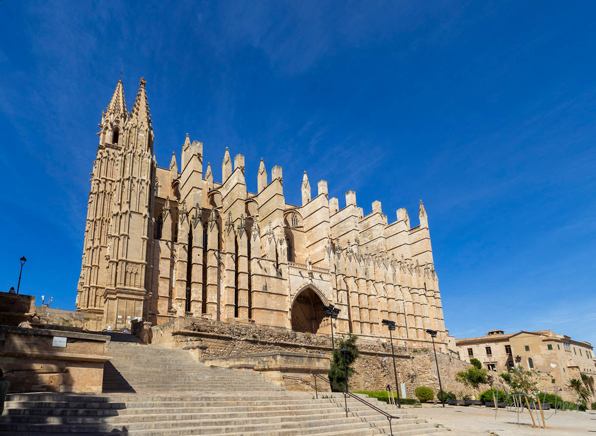 The cathedral of Mallorca