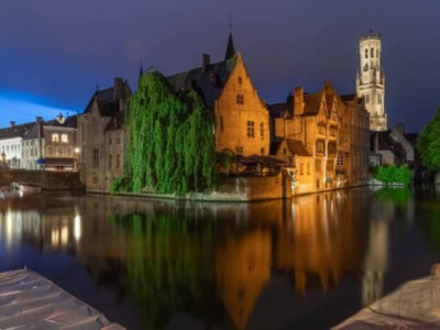 Bruges by night