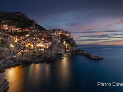 Sunset in Manarola